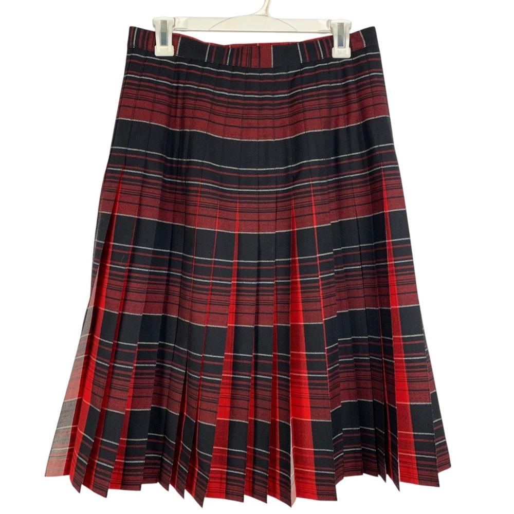 Pendleton Heritage Limited Edition Wool Plaid Reversible Turnabout Skirt Size 10 - Picture 4 of 16